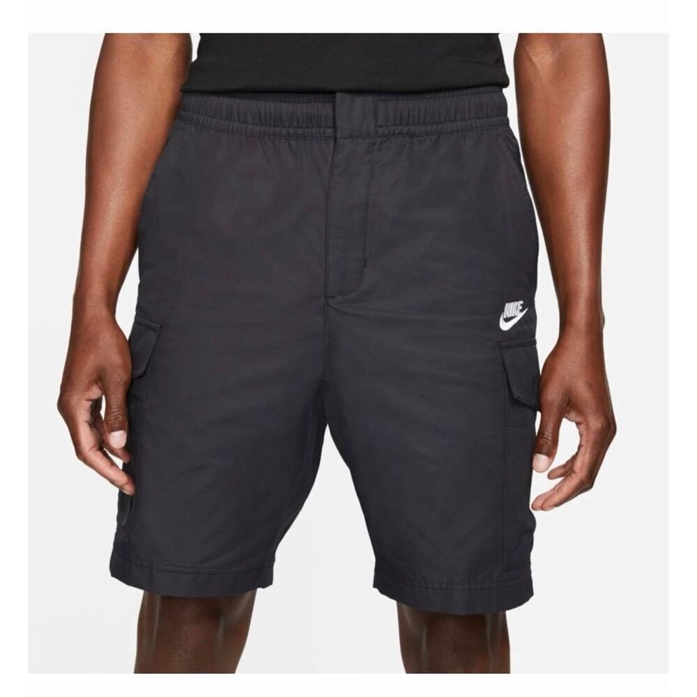 Nike Sportswear Utility Cargo Shorts Unlined Black Medium